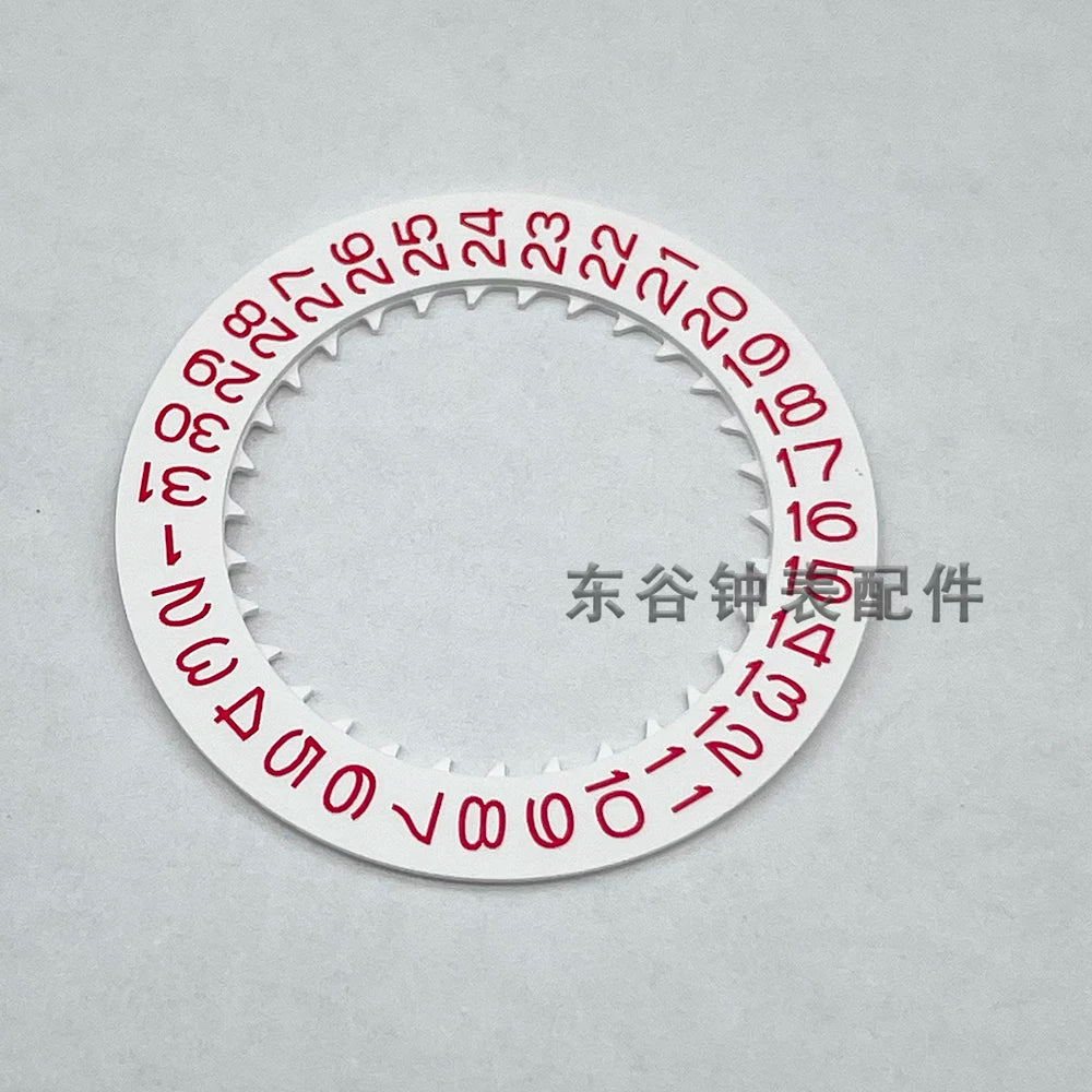 NH34 NH35 movement calendar disc night disc Calendar wheel 3 /3.8 crown position red yellow black grey green blue luminous
