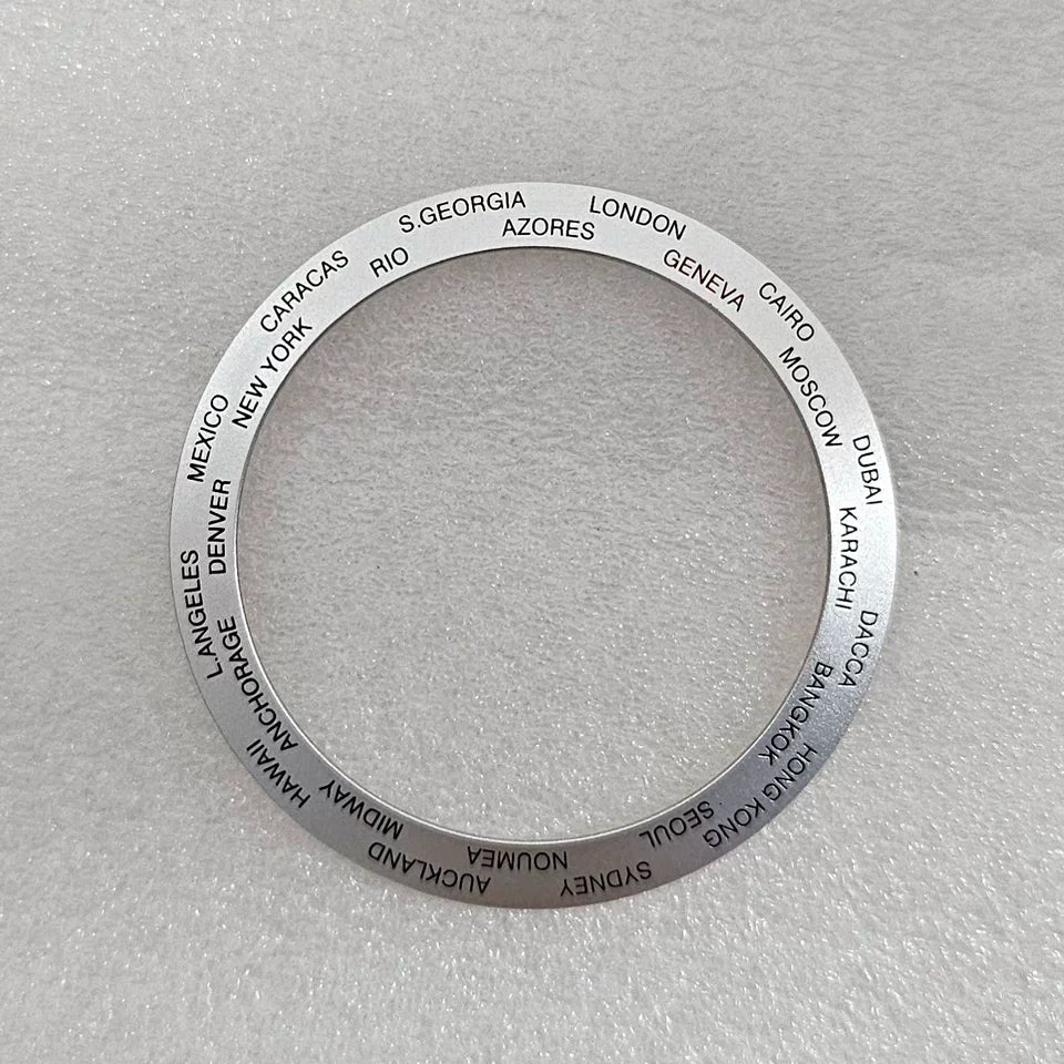 Special Sophisticated ceramic Bezel Insert 38MM x 30.6MM English outer ring