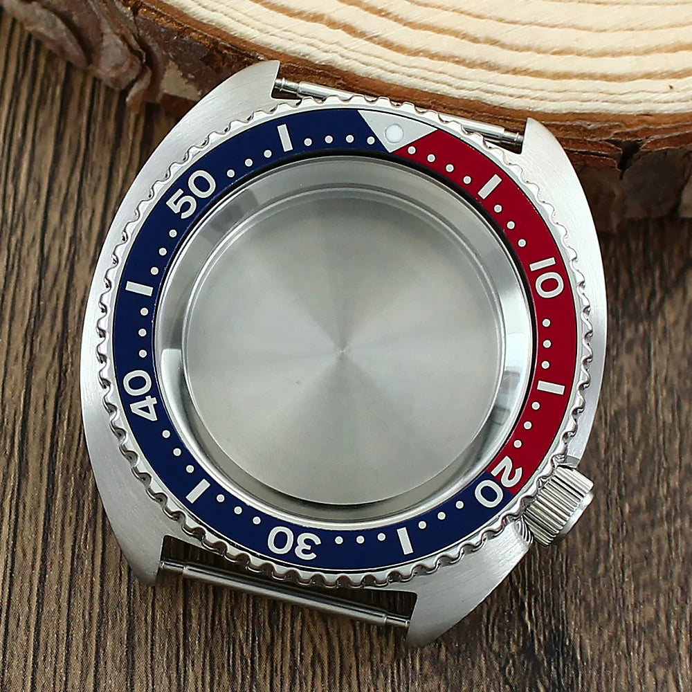 Miyota 9015 watch case 45MM modified turtle watch case Sapphire 20ATM Captain Willard Box