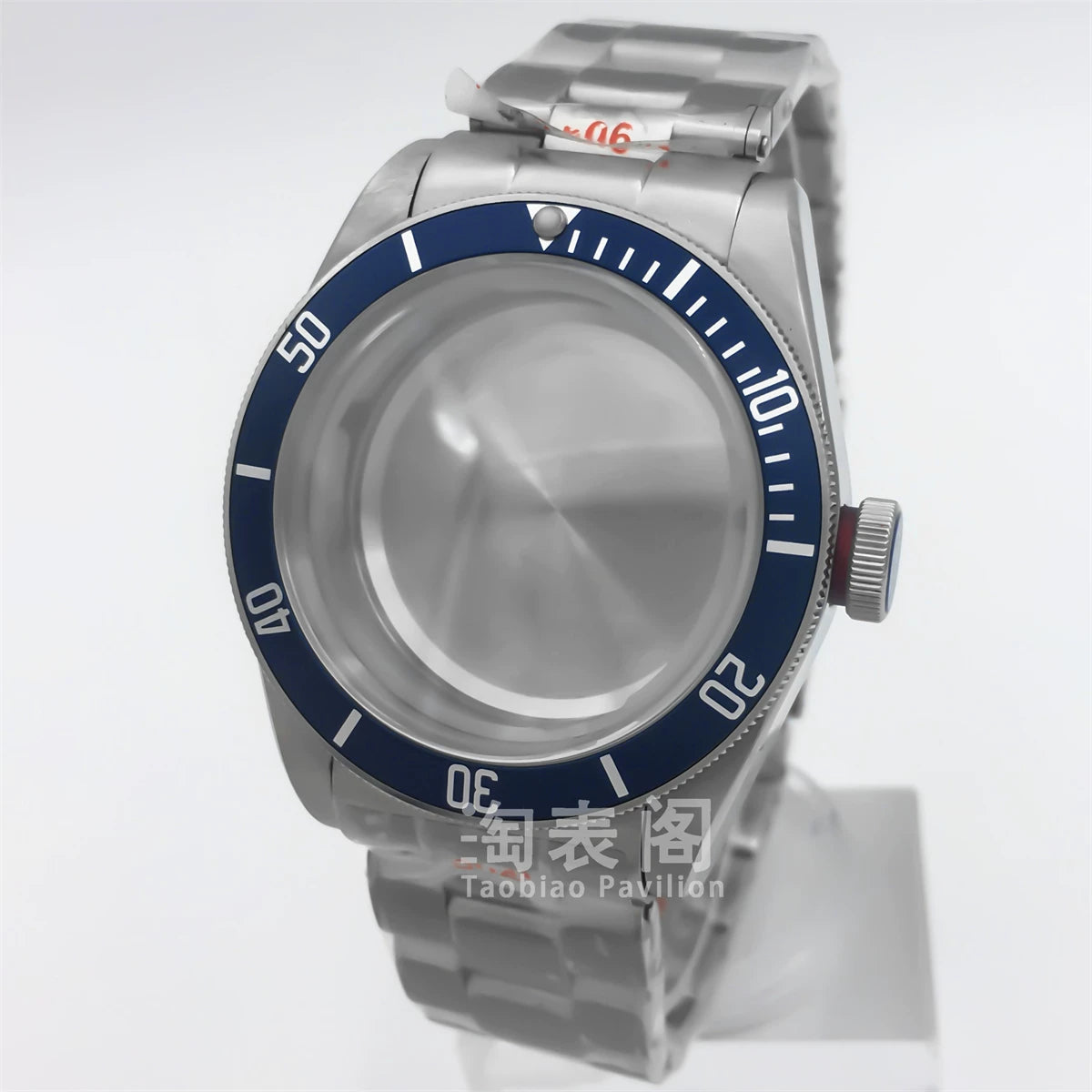 41mm Black Bay Watch case for NH35 36 ETA2824 PT5000 movement,Domed sapphire 10ATM