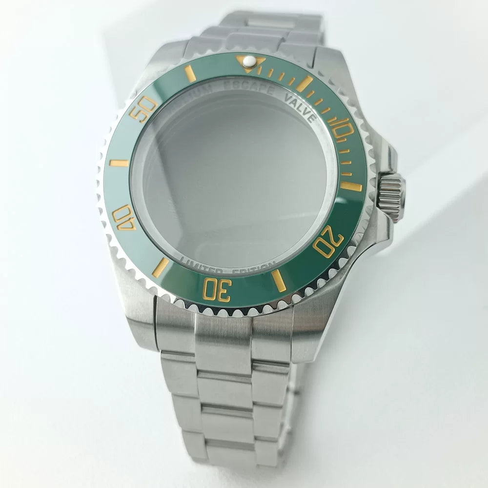 James Cameron Watch Case Ghost King case 43.5MM new modified NH35 NH36 PT5000 ETA2824waterproof sapphire glass 316L suitable for NH35 NH36 mechanical movement