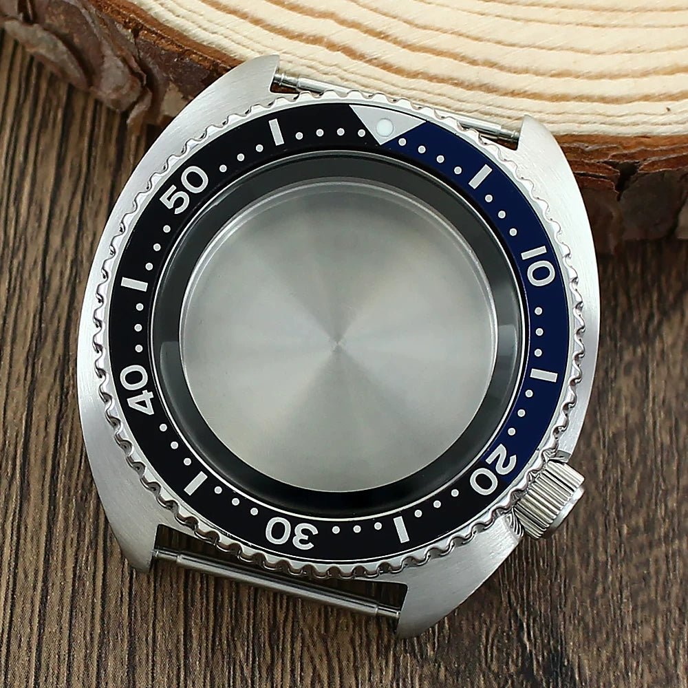 Miyota 9015 watch case 45MM modified turtle watch case Sapphire 20ATM Captain Willard Box