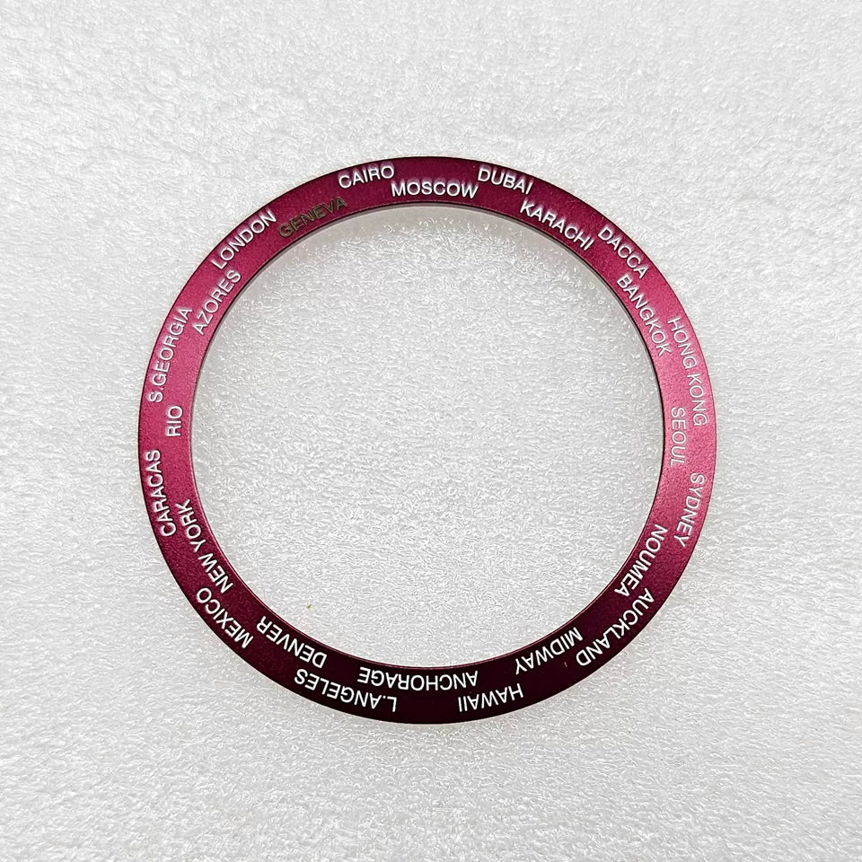 Special Sophisticated ceramic Bezel Insert 38MM x 30.6MM English outer ring
