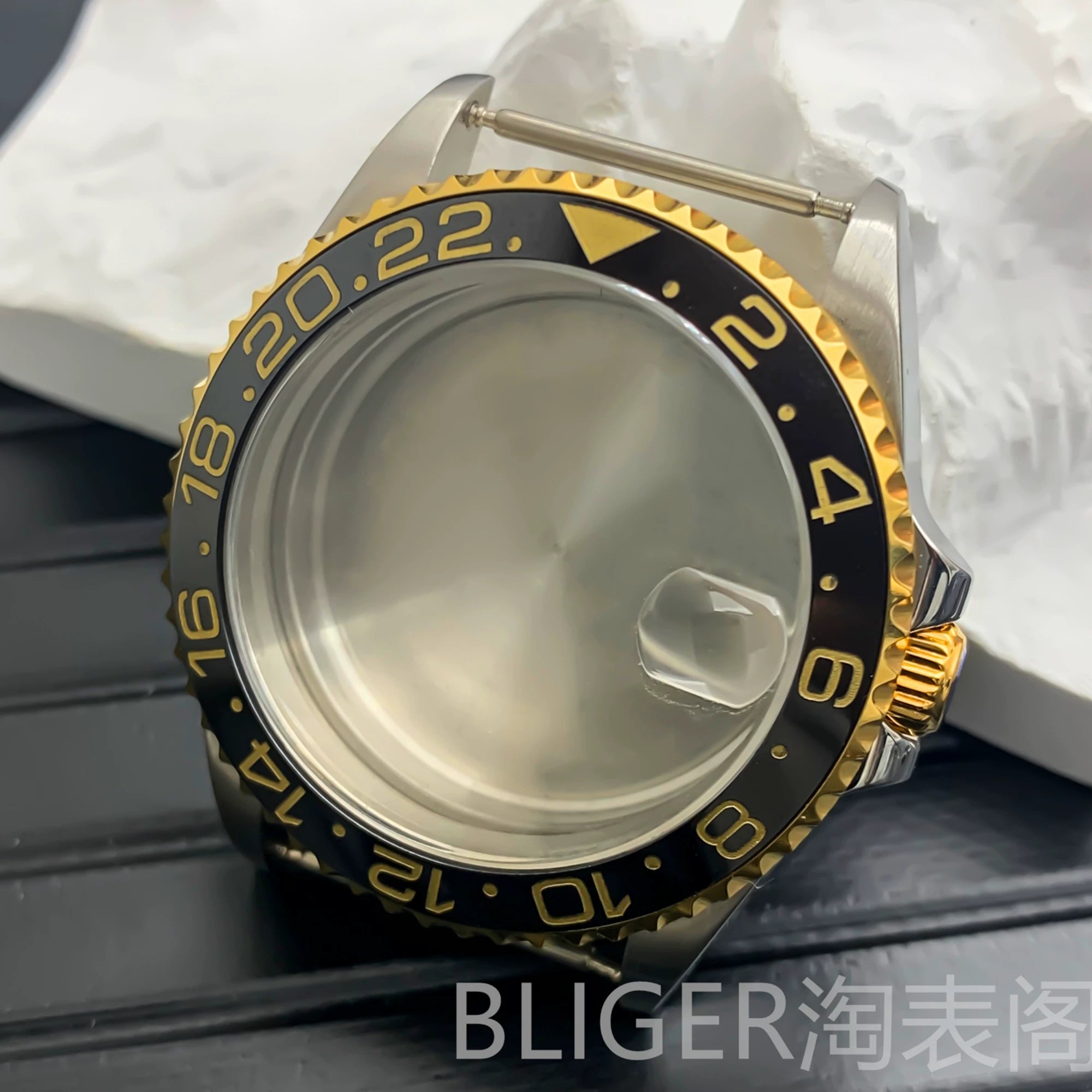 36mm 38mm Submariner Case GMT Bezel NH34 35 36 ETA2824 PT5000 Sapphire 10bar