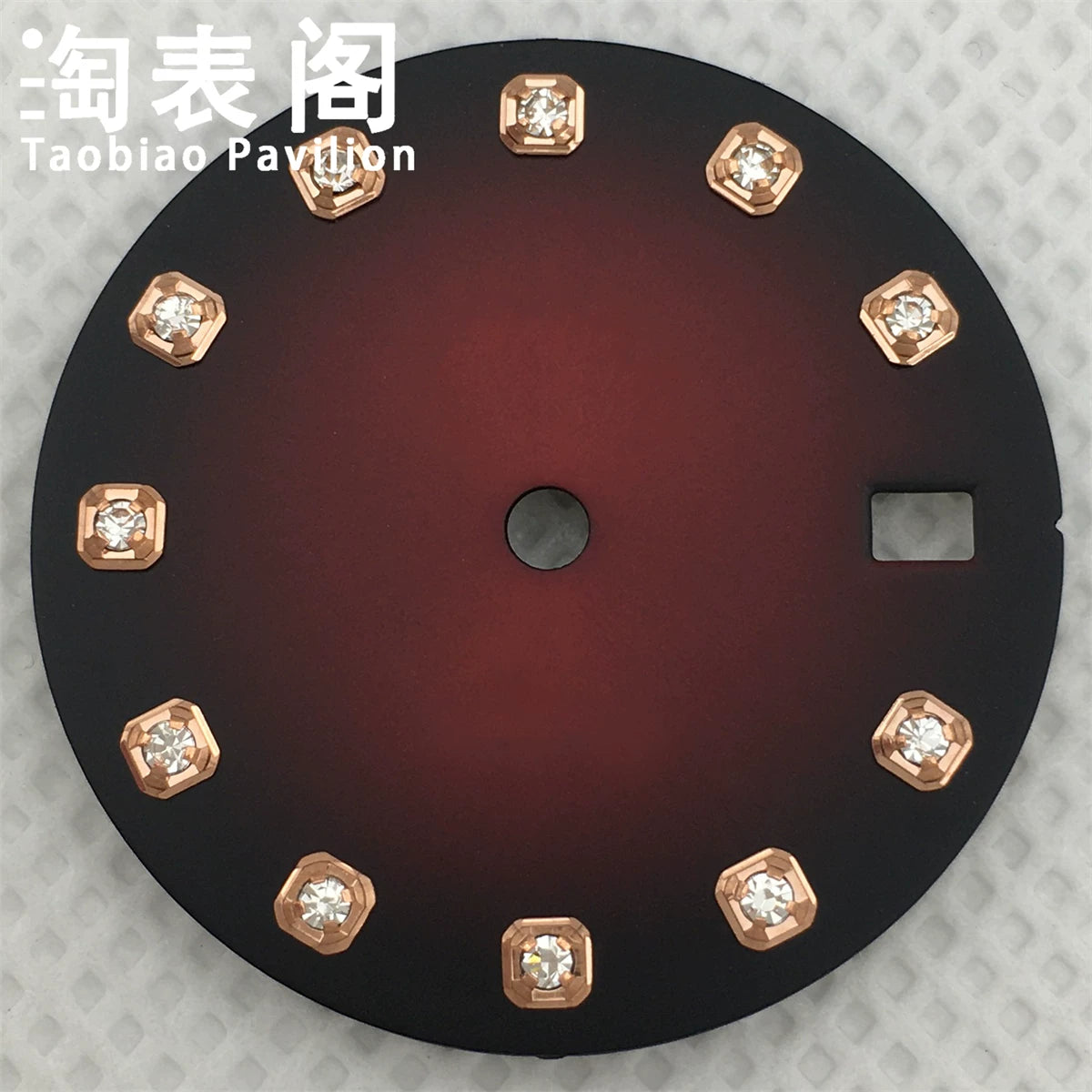 20.5Mm Ladies Watch Dial Diamond Index for NH05A NH06A Movement Modified Accessories