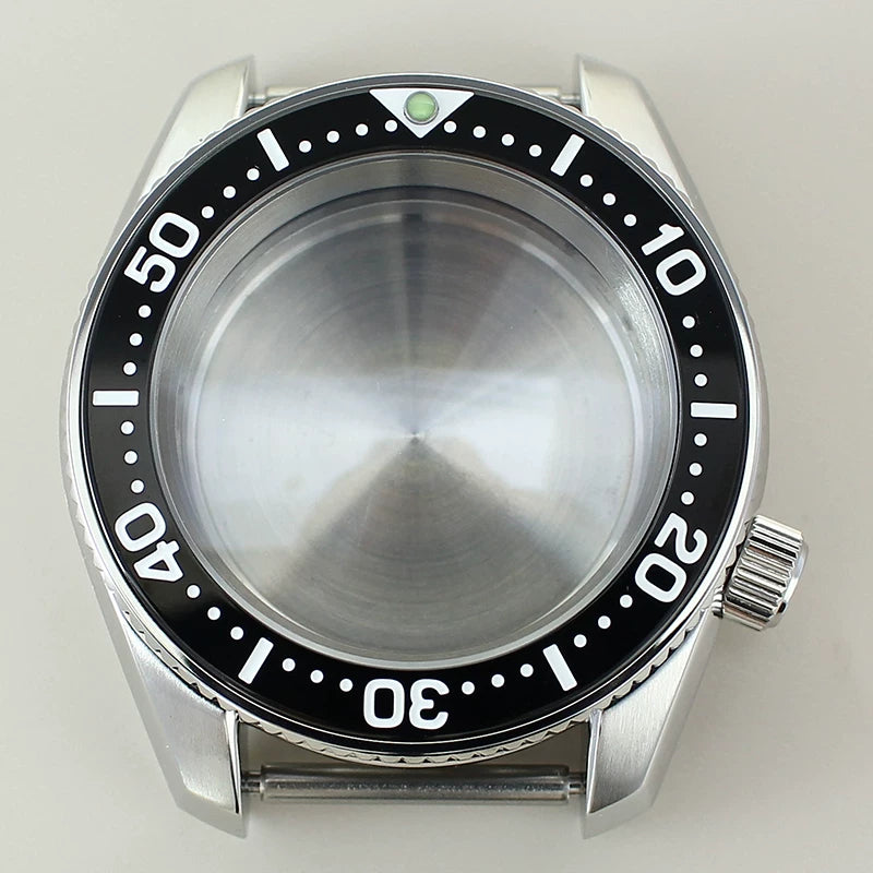 42mm Dive watch Case Modified SPB185/SPB187J1 316L stainless steel for the NH35/36 movement 10bar sapphire