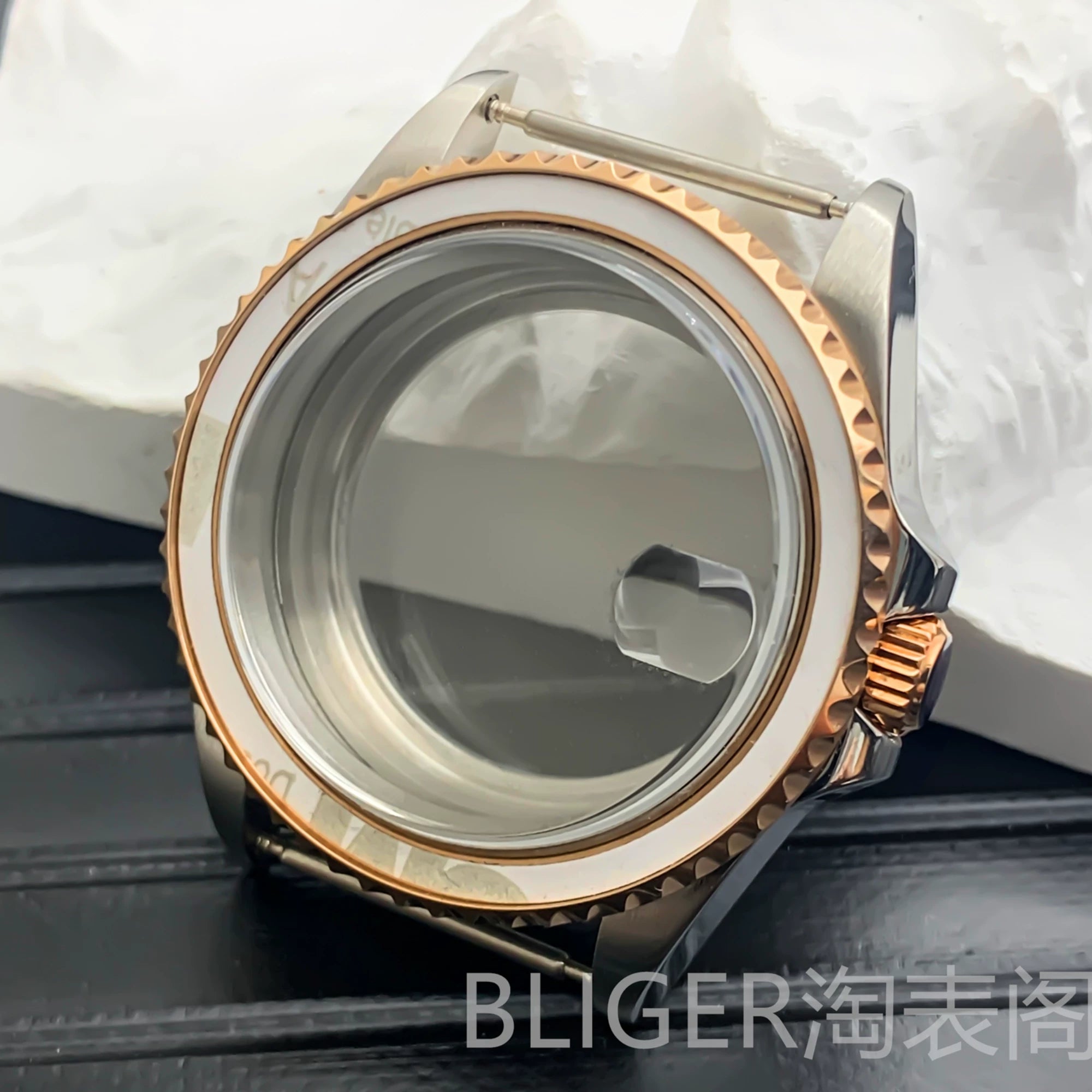 36mm 38mm Submariner Case GMT Bezel NH34 35 36 ETA2824 PT5000 Sapphire 10bar