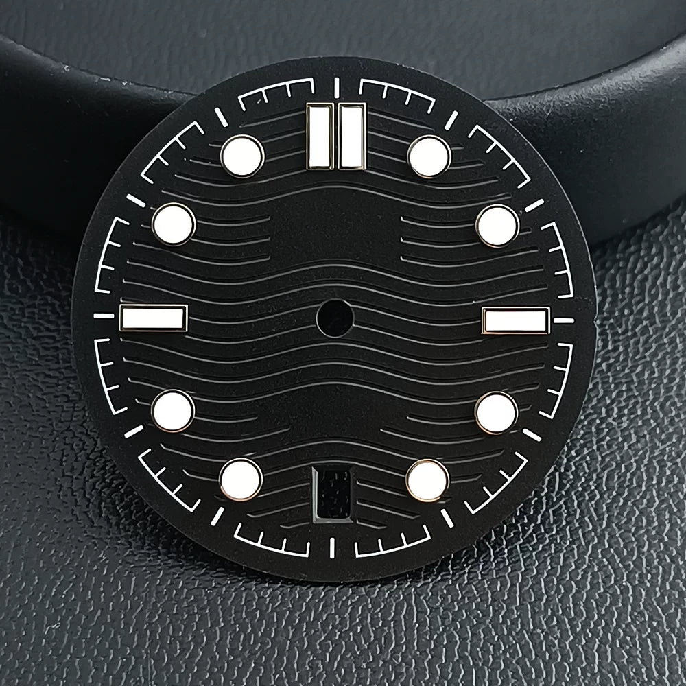 31.8mm Seamaster 300 Green luminous dial fits NH35/NH36 movements custom logos