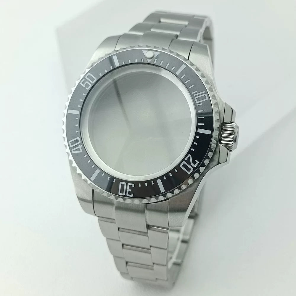 James Cameron Watch Case Ghost King case 43.5MM new modified NH35 NH36 PT5000 ETA2824waterproof sapphire glass 316L suitable for NH35 NH36 mechanical movement