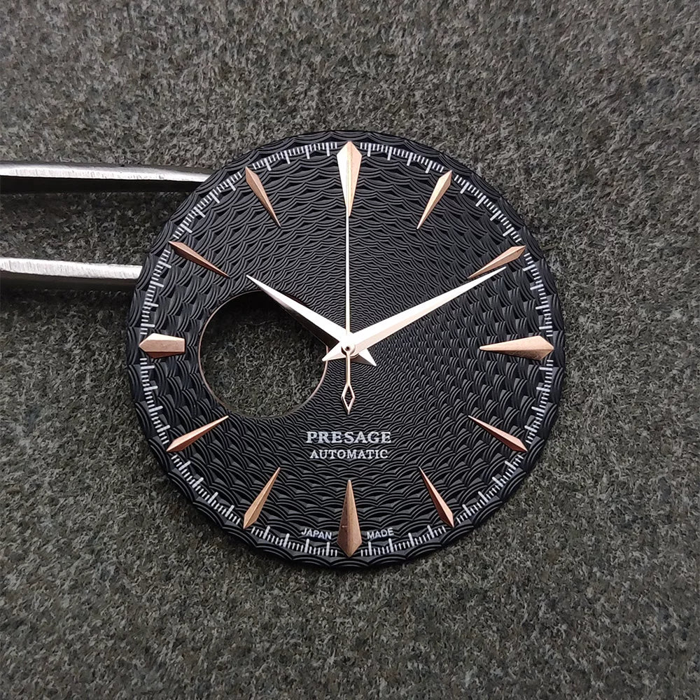 40Mm cocktail watch case 316 stainless steel bubble mirror for NH35/36/NH4R/NH38 movements pilot case glass back