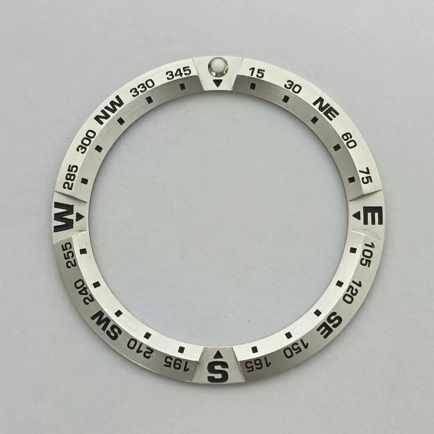 Samurai Bezel Insert digital striped aluminum Prospex Compass outer diameter 40mm inner diameter 31.5mm thickness 1.4mm