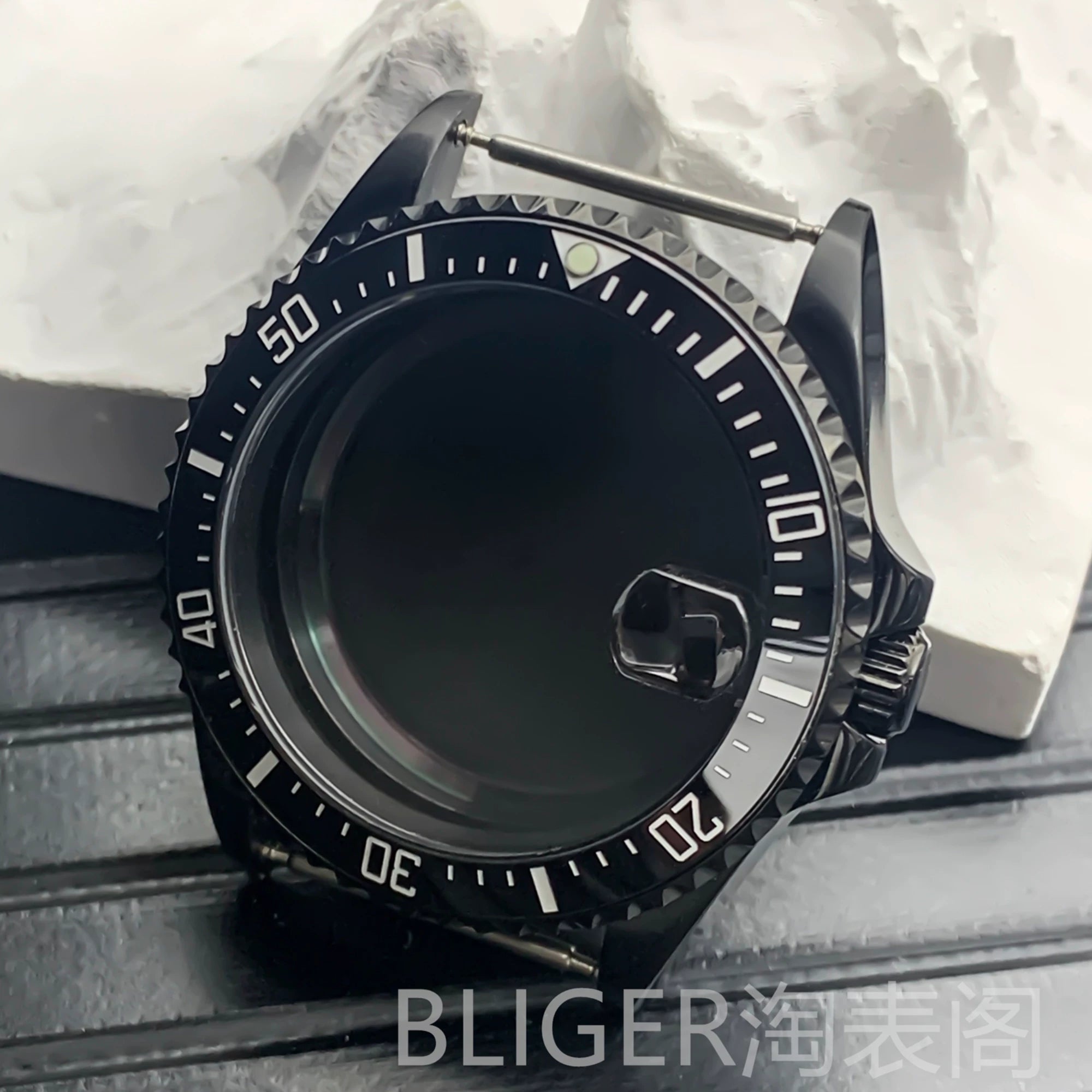36mm 38mm Submariner Case GMT Bezel NH34 35 36 ETA2824 PT5000 Sapphire 10bar