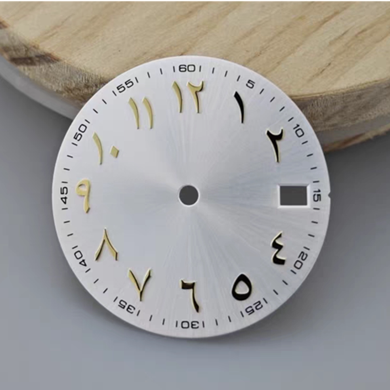 NH35 dial Middle East dial log DIY modified mechanical watch accessories size 28.5mm