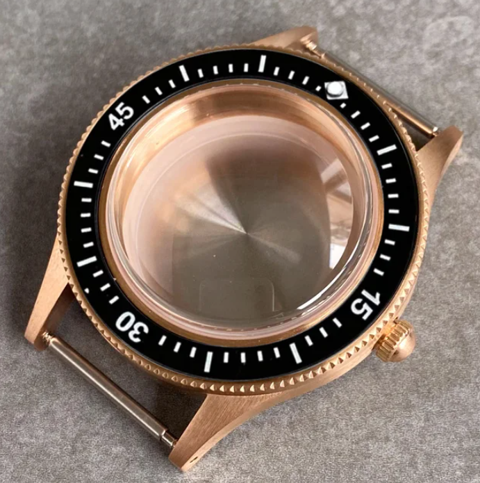 40MM Fifty Fathoms Case For NH35 34 36 etc ETA2824 PT5000 Sterile Ghost Series Sapphire Accessories Waterproof Accessories