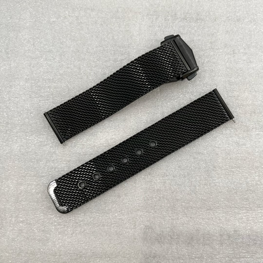Seamaster 300 mesh band modified butterfly buckle convenient buckle size 20mm stainless steel Silver Pvd Black Gold Rose Gold
