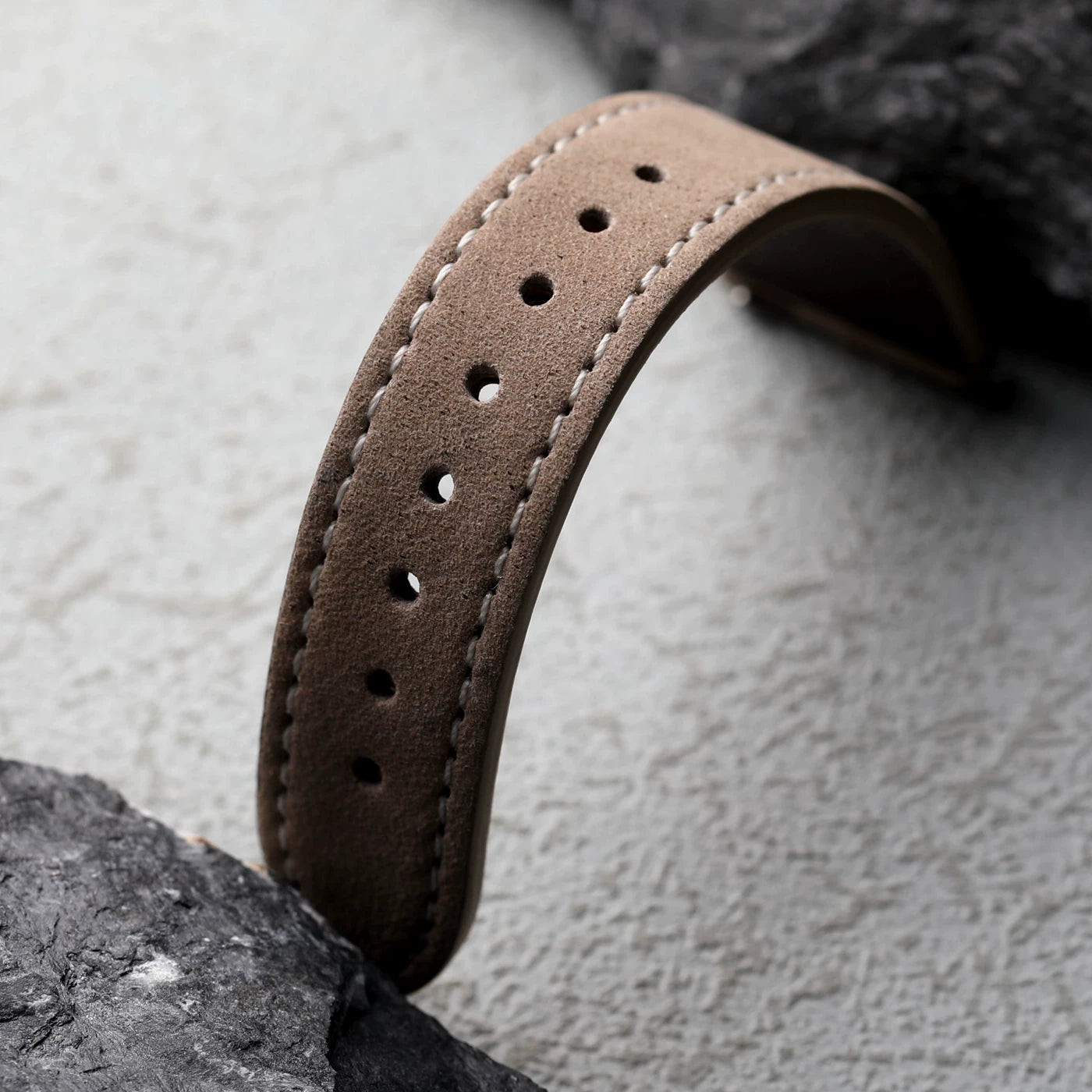 Premium Handmade Italian matte leather strap 18 19 20MM ultra-thin soft Quick Release