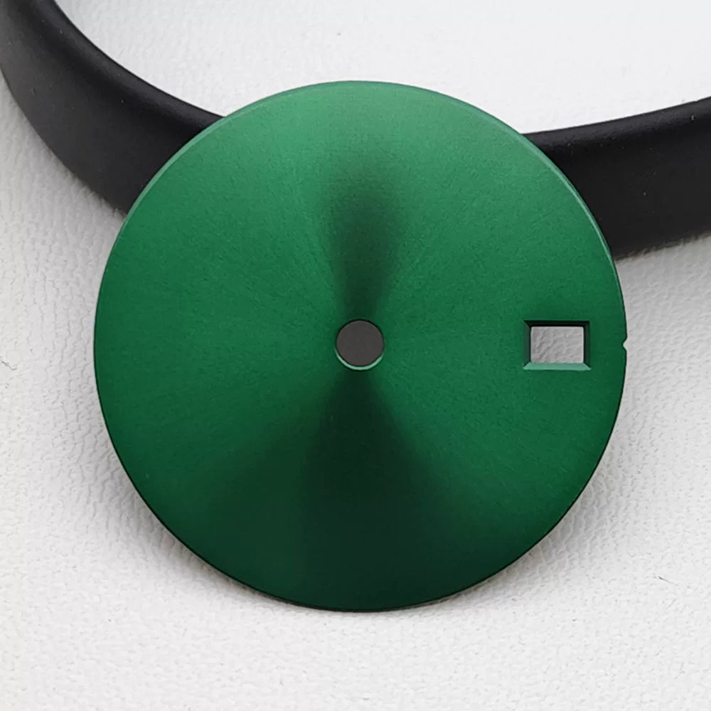 Total Blank Dial Full steril for custom 28.5mm for NH35/NH36 Movement no date window no lume