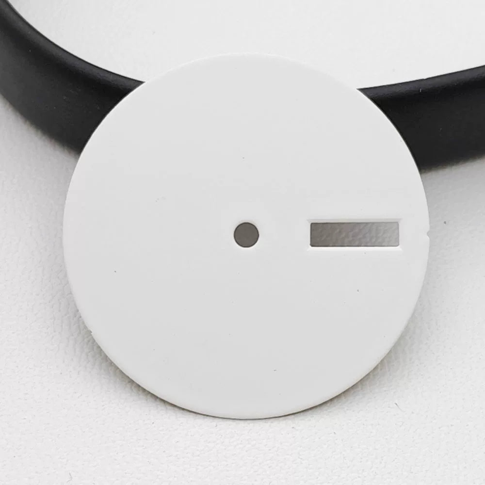 Total Blank Dial Full steril for custom 28.5mm for NH35/NH36 Movement no date window no lume