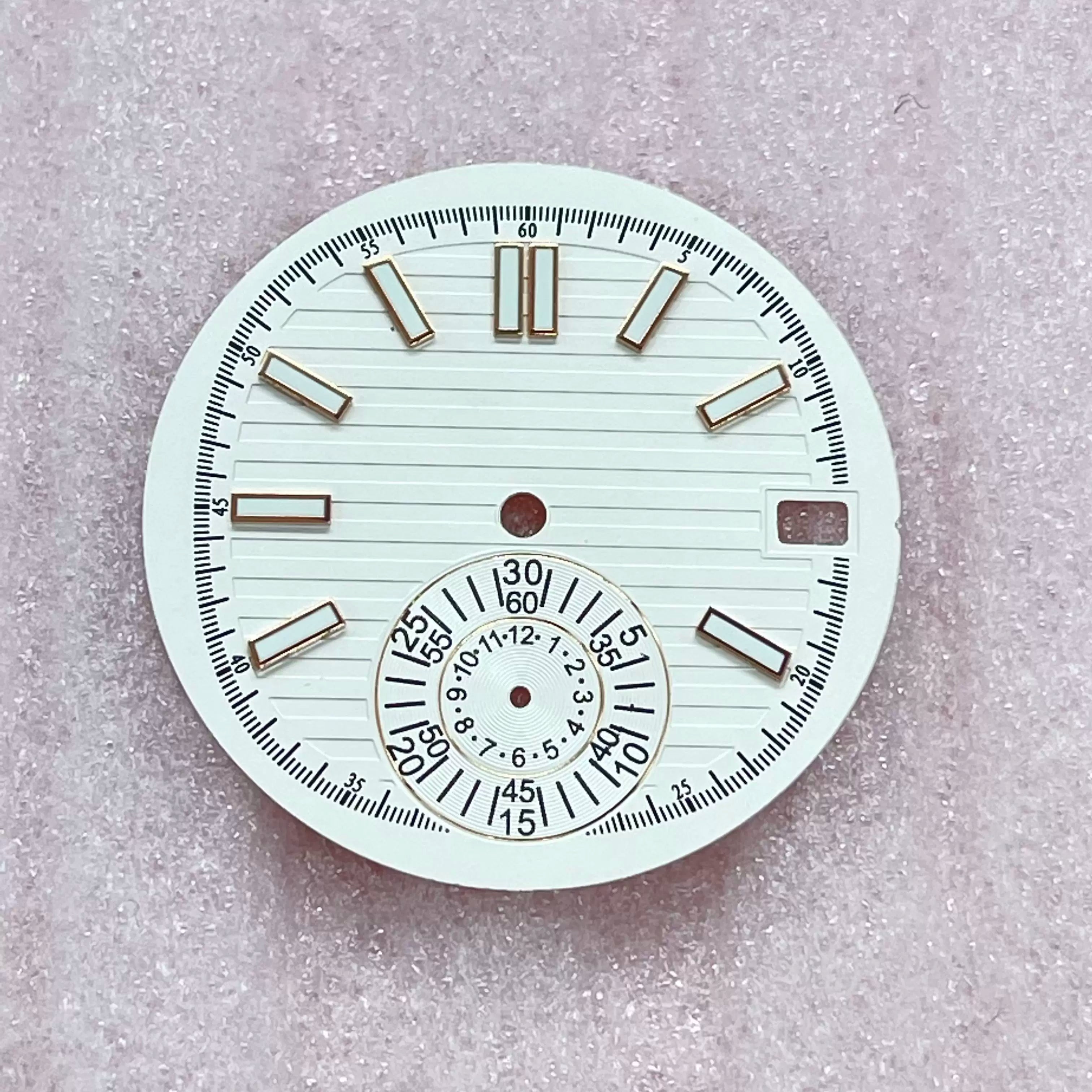 28.5MM modified VK61 dial Green luminous without logo