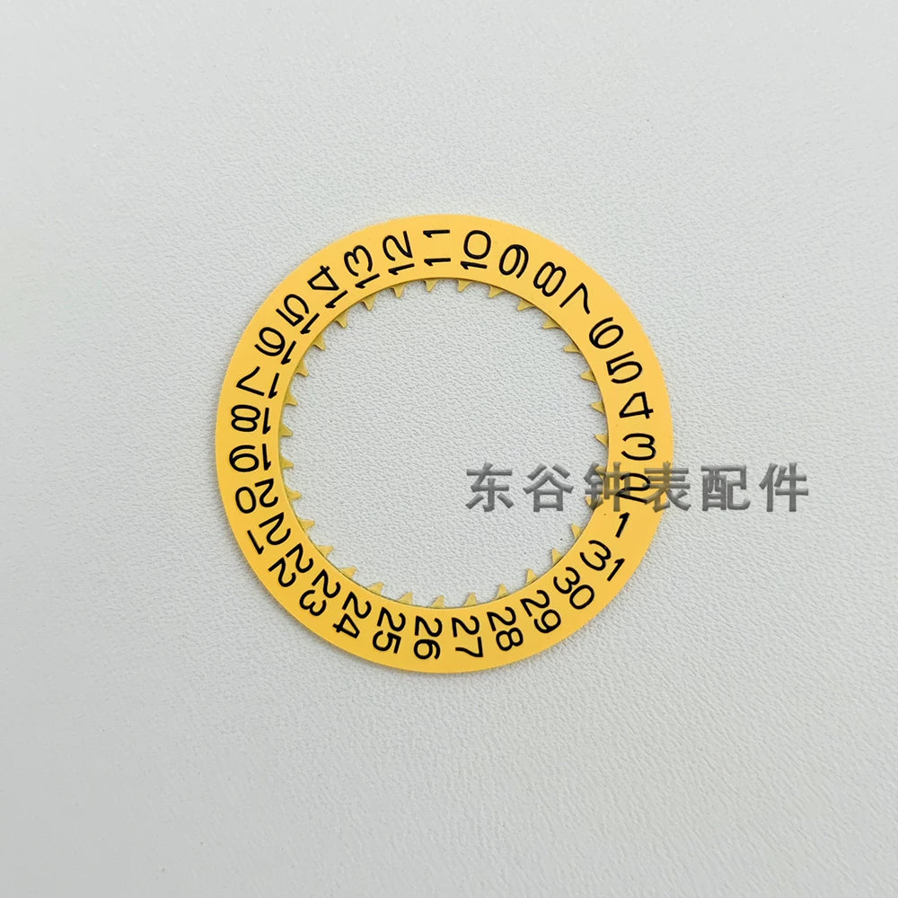 NH34 NH35 movement calendar disc night disc Calendar wheel 3 /3.8 crown position red yellow black grey green blue luminous