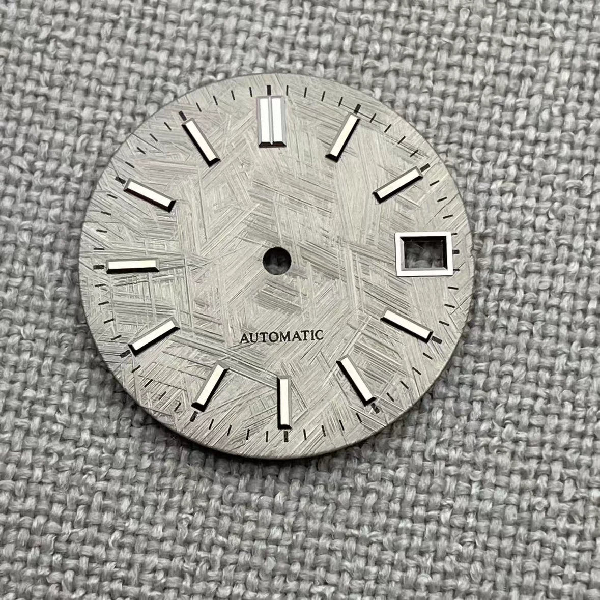 NH35 GS dial no luminous braided mechanical surface dial 28.5mm watch accessories