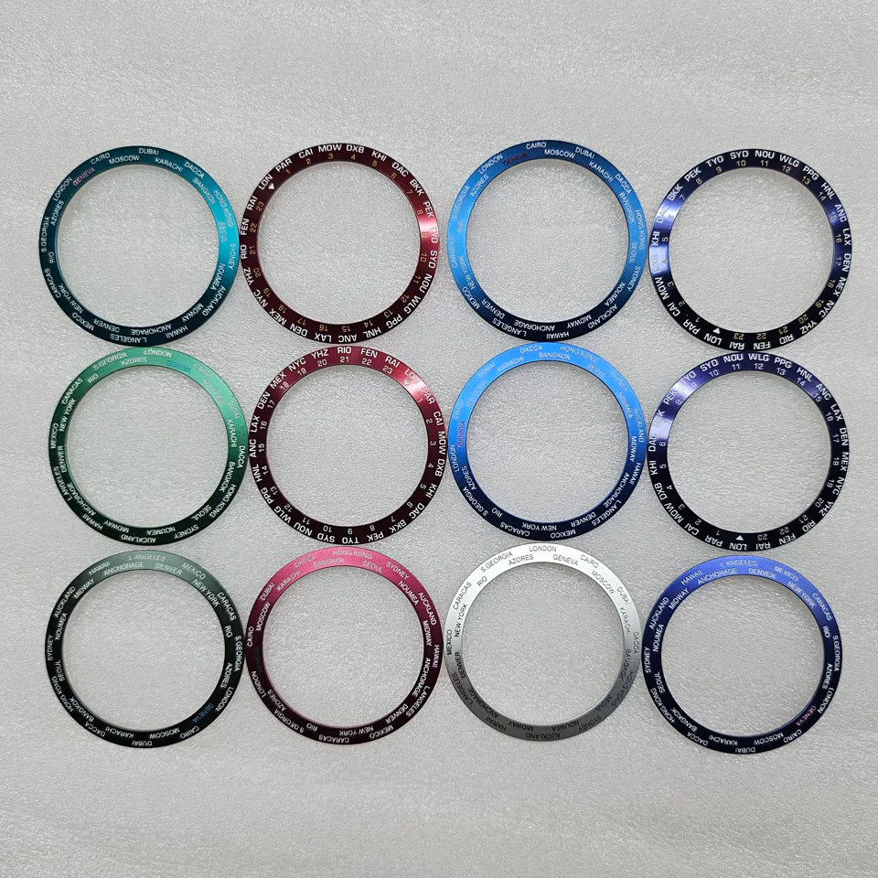 Special Sophisticated ceramic Bezel Insert 38MM x 30.6MM English outer ring
