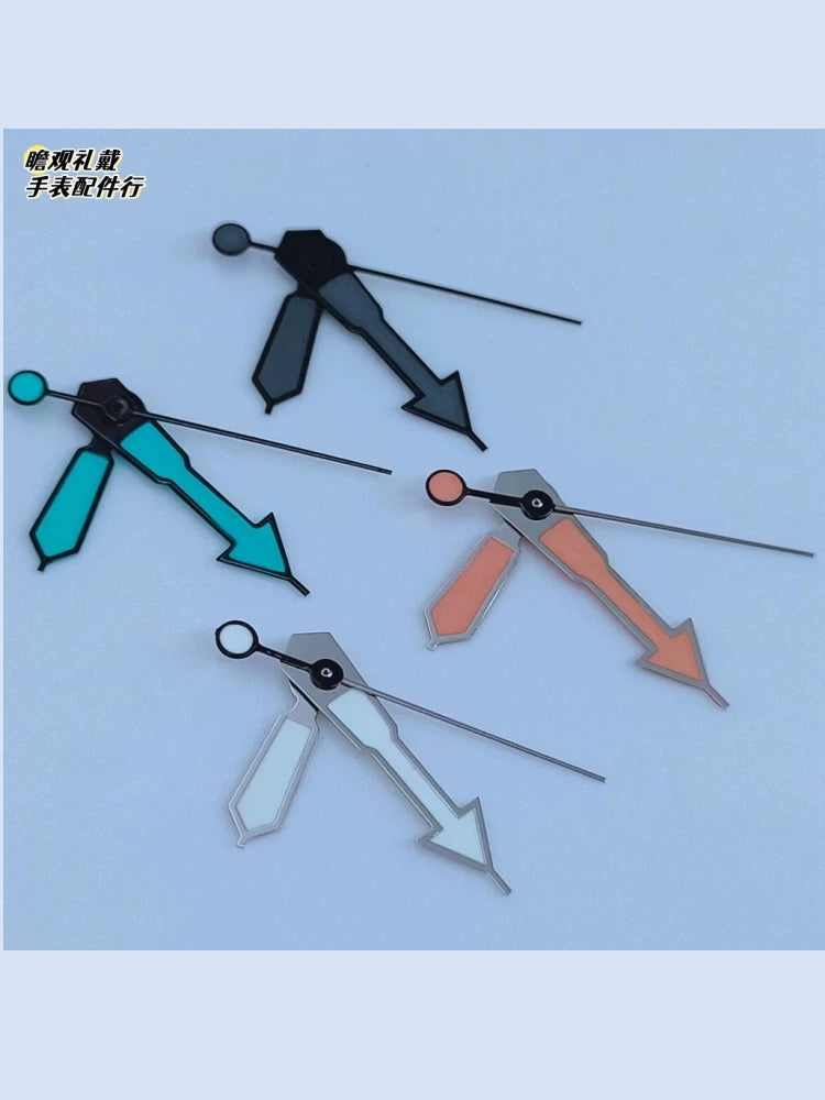 Colorful Watch hands multi-color luminous watch hands for NH35 NH36 7S26 7S36 4R35 4R36 movement
