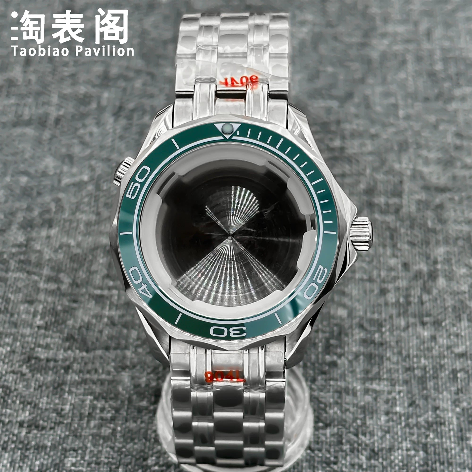41Mm Seamaster 300 case for NH35/36 ETA2824 PT5000 Miyota 8215 Solid Back 10ATM Sapphire