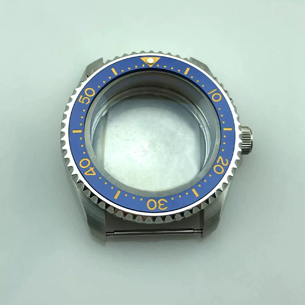 42MM Diver Case 316Lstainless steel sapphire mirror fit NH35/NH36 nh34 nh38 automatic movement 10Bar