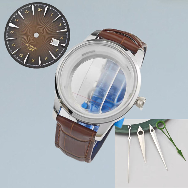 40mm NH34/NH35 Case Cocktail Men's Mechanical Watch Modified Dial Hands SRPB41J1 Accessories Glass back