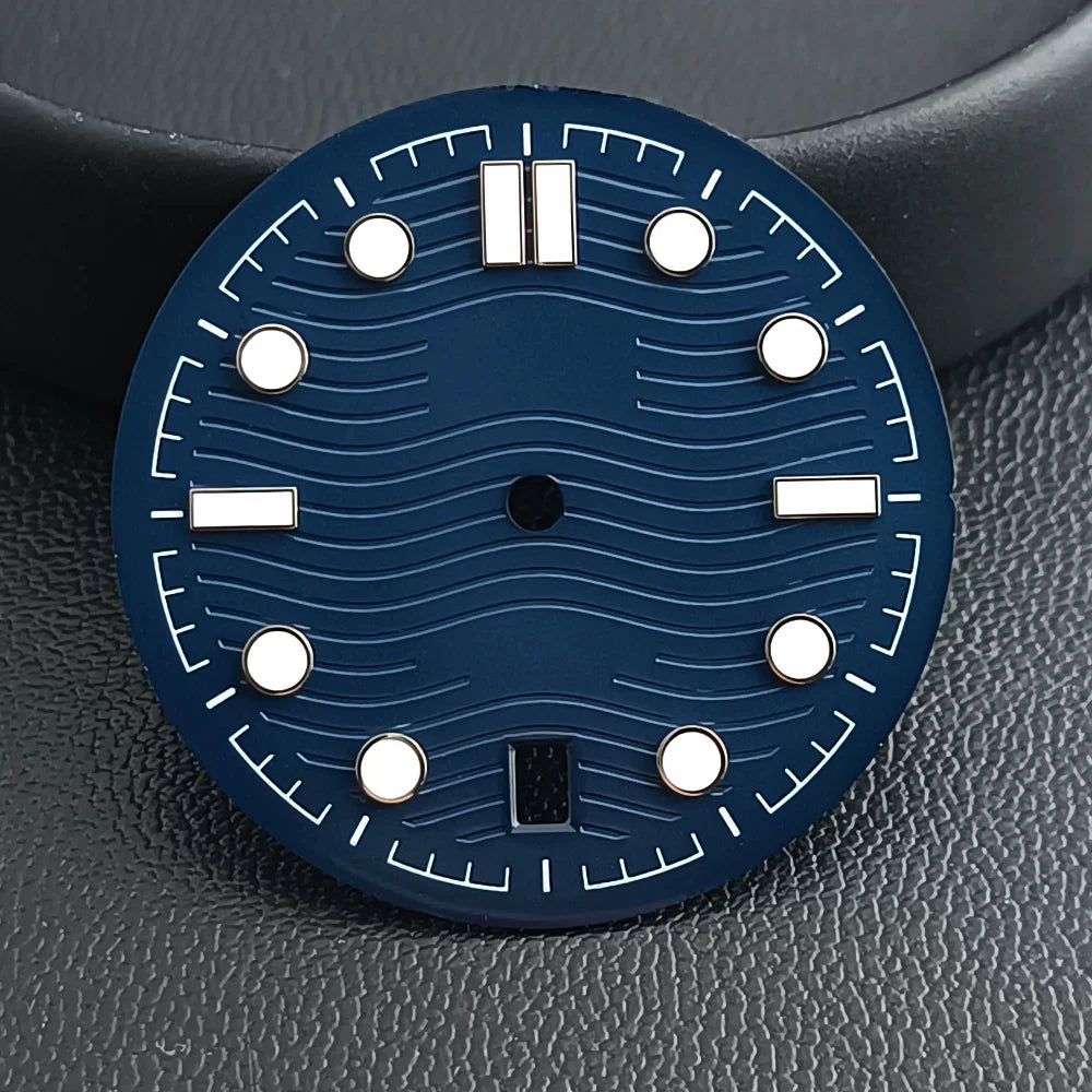 31.8mm Seamaster 300 Green luminous dial fits NH35/NH36 movements custom logos
