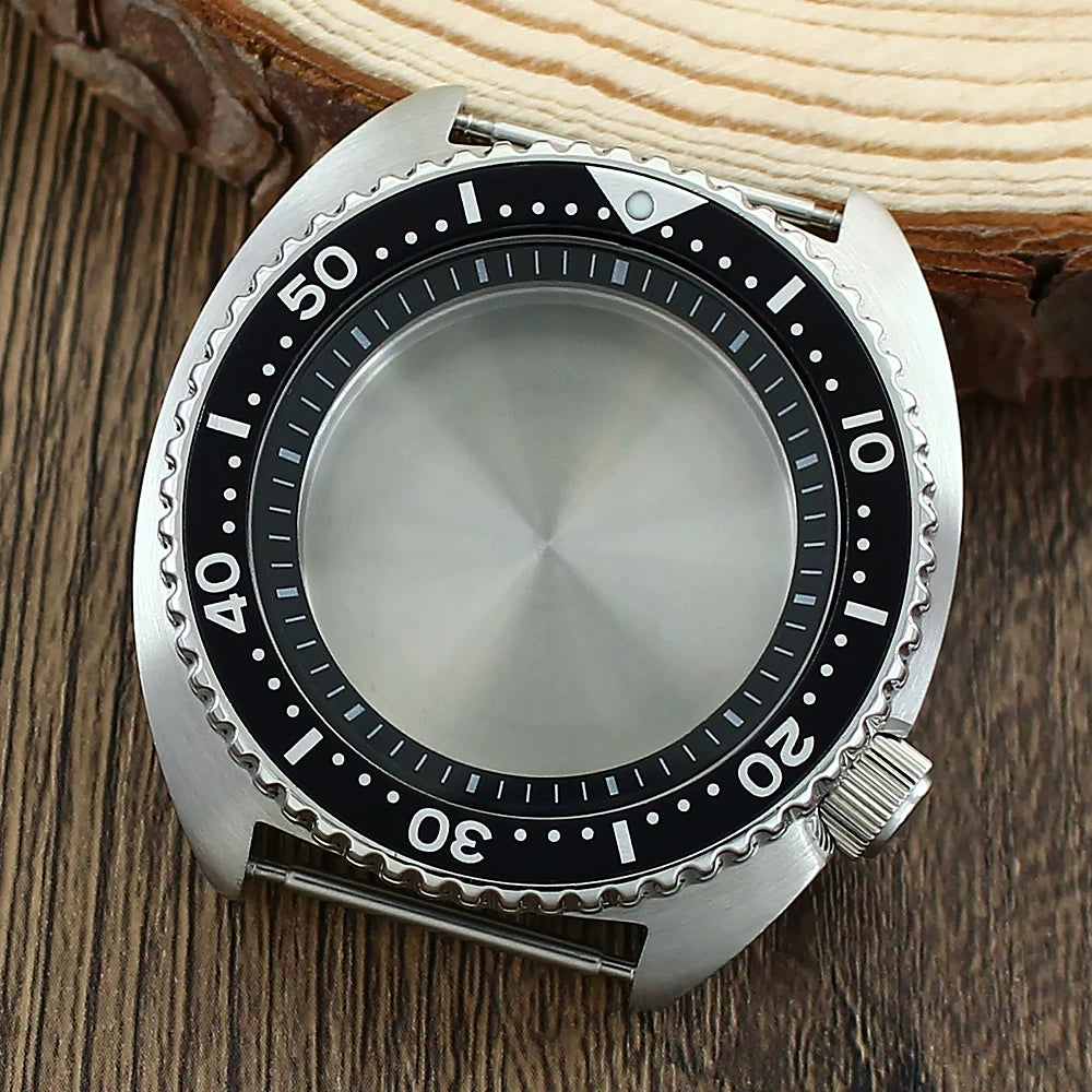 Miyota 9015 watch case 45MM modified turtle watch case Sapphire 20ATM Captain Willard Box
