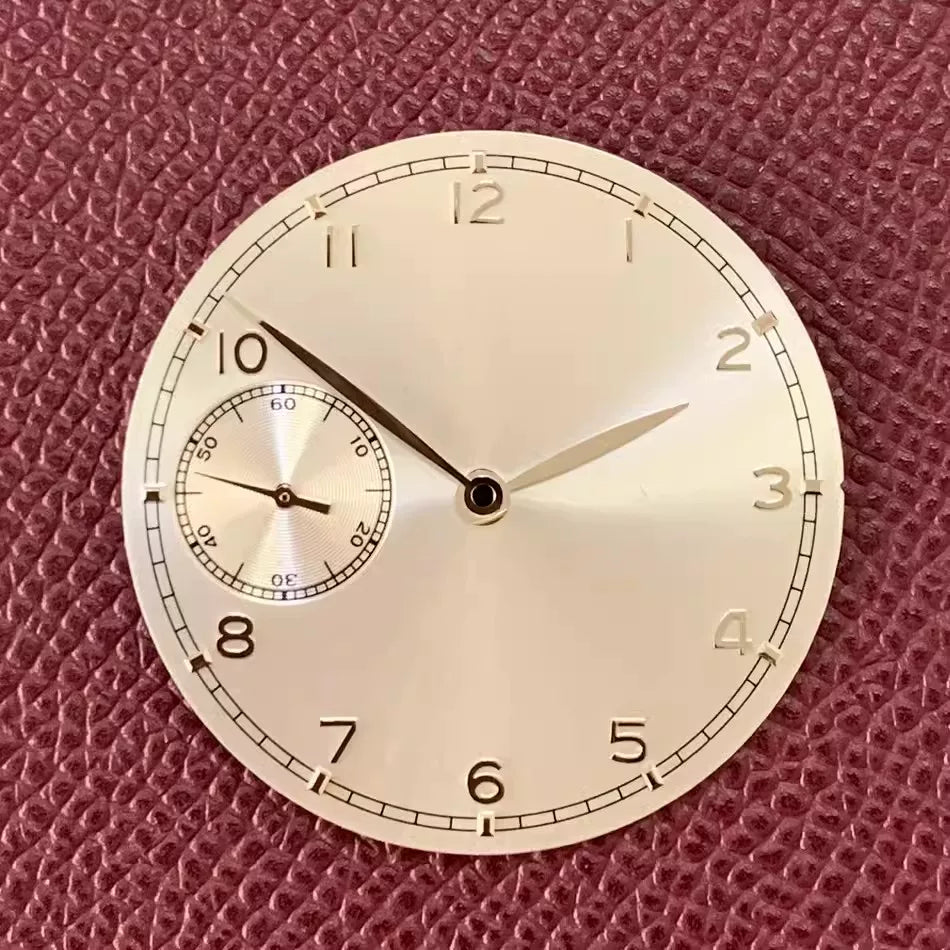 ETA 6497 dials with hands Customizable 37mm dial suitable for ET6497 ST3600 movement
