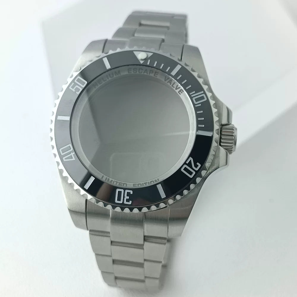 James Cameron Watch Case Ghost King case 43.5MM new modified NH35 NH36 PT5000 ETA2824waterproof sapphire glass 316L suitable for NH35 NH36 mechanical movement