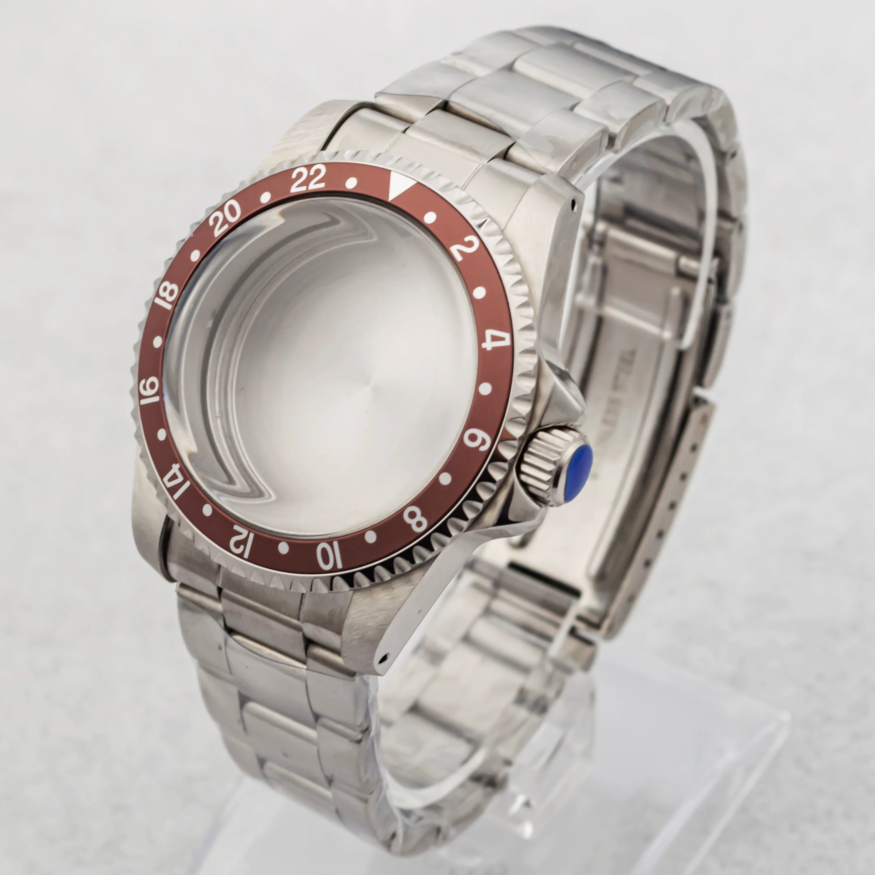 39Mm Vintage Submariner Watch Case Stainless Steel Sapphire 10ATM Fitting NH35/NH36 NH34 NH38 etc Movement