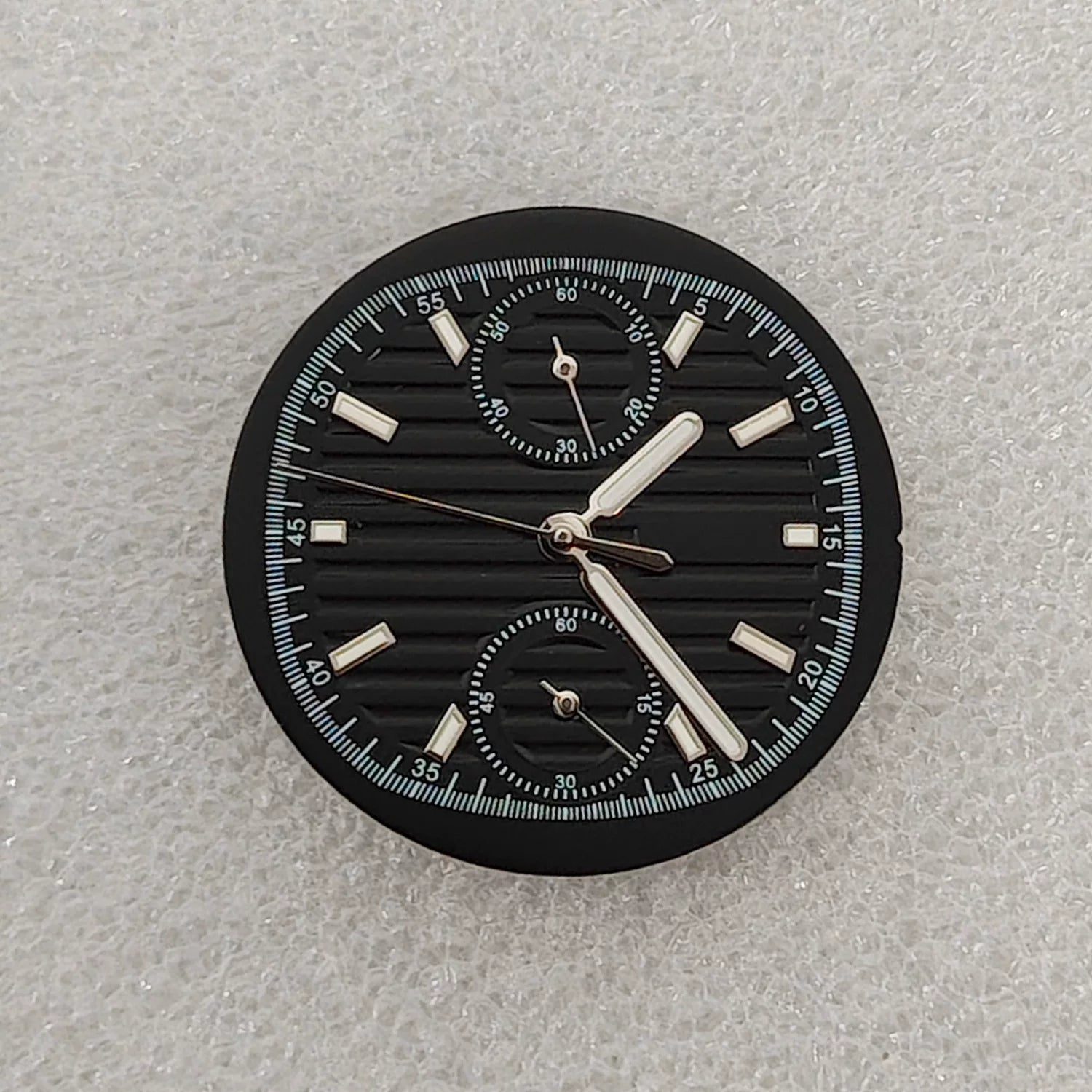 41mm Quartz Nautilus Watch Case set Sterile stainless steel sapphire glass for vk61 movement 3ATM