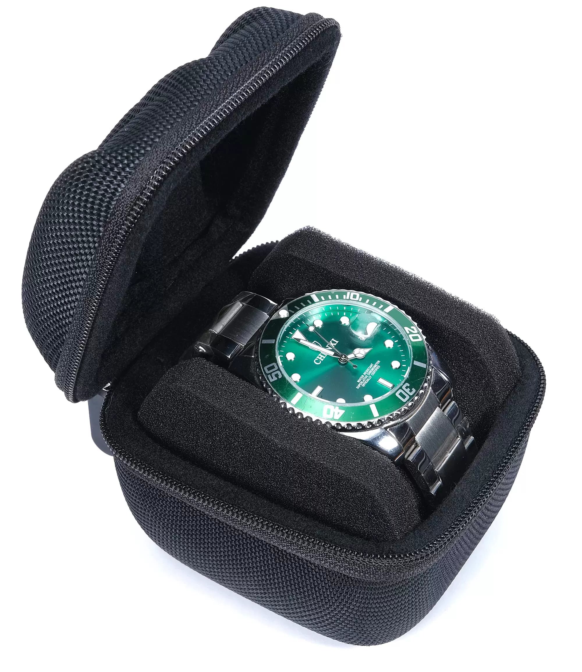 Fabric Watch box Watch protection box Travel portable multi-grid anti-friction pressure-resistant