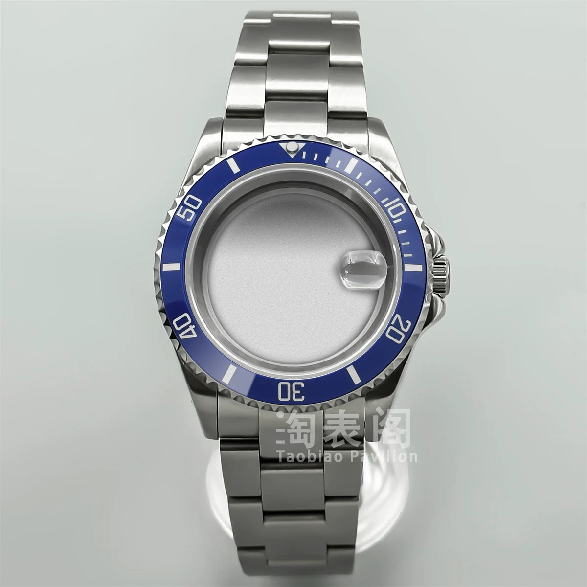 Modified Submariner Case 36mm/38mm GMT Case ceramic bezel sapphire glass for NH35 34 36 38 Etc movement