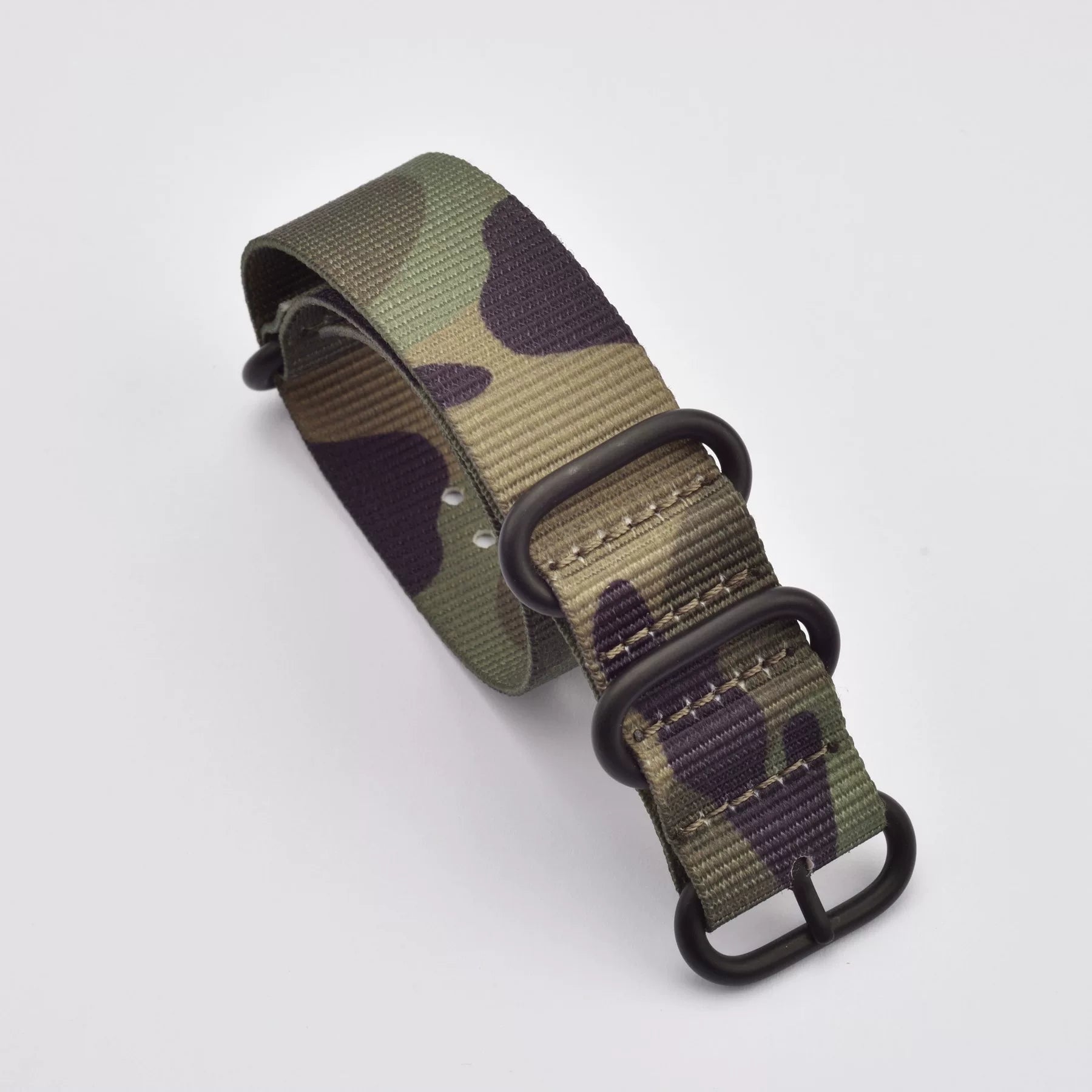 NATO Camouflage Nylon Watch strap Canvas Outdoor Sports Replacement band 20 | 22mm Military