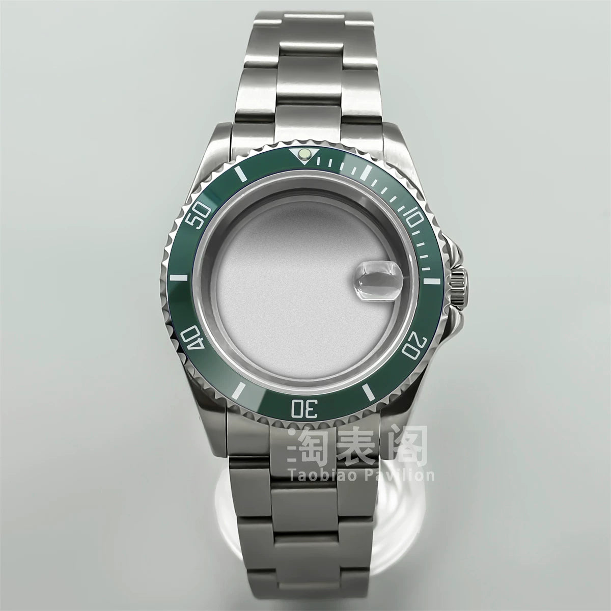 Modified Submariner Case 36mm/38mm GMT Case ceramic bezel sapphire glass for NH35 34 36 38 Etc movement