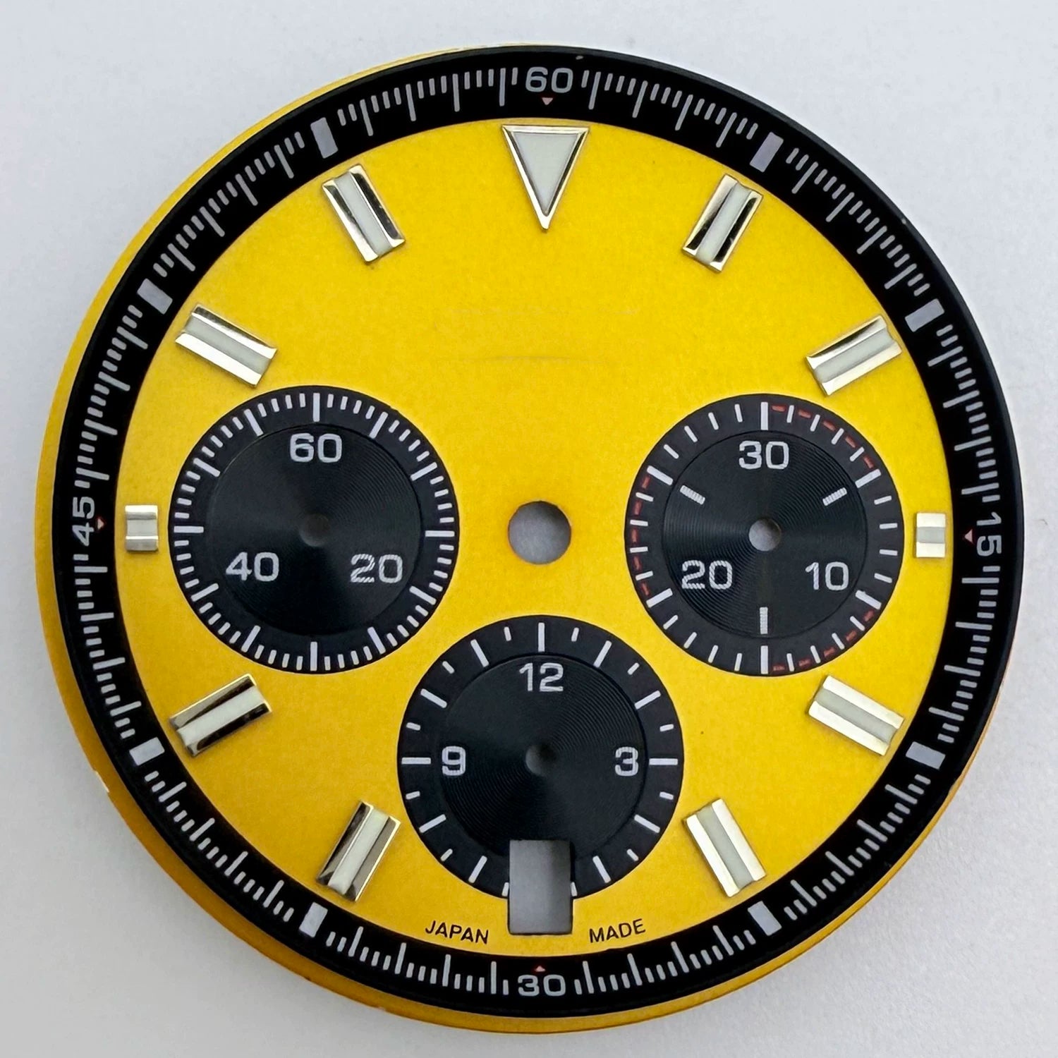 42mm Avenger Watch Case Yellow Wolf for VK63 chronograph high quality luminous beads Sapphire 3 ATM