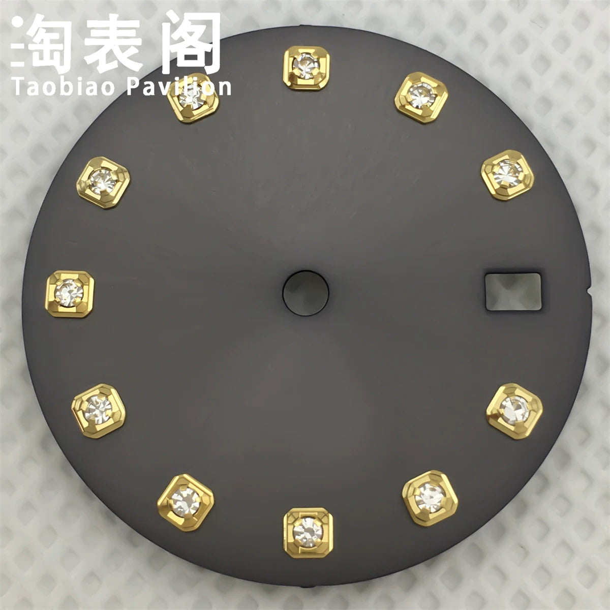20.5Mm Ladies Watch Dial Diamond Index for NH05A NH06A Movement Modified Accessories