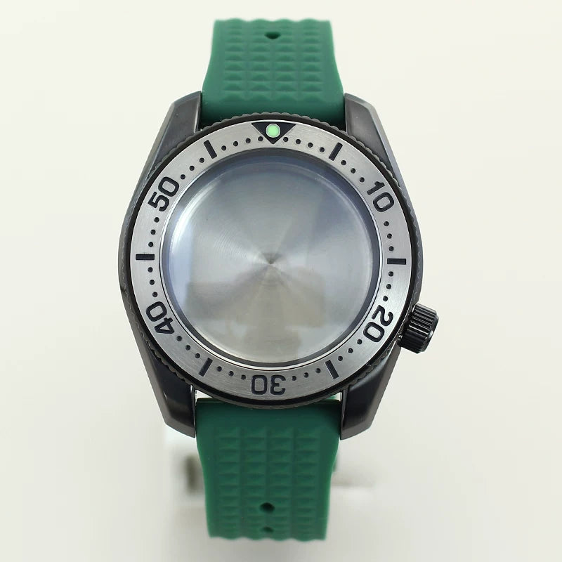 42mm Dive watch Case Modified SPB185/SPB187J1 316L stainless steel for the NH35/36 movement 10bar sapphire