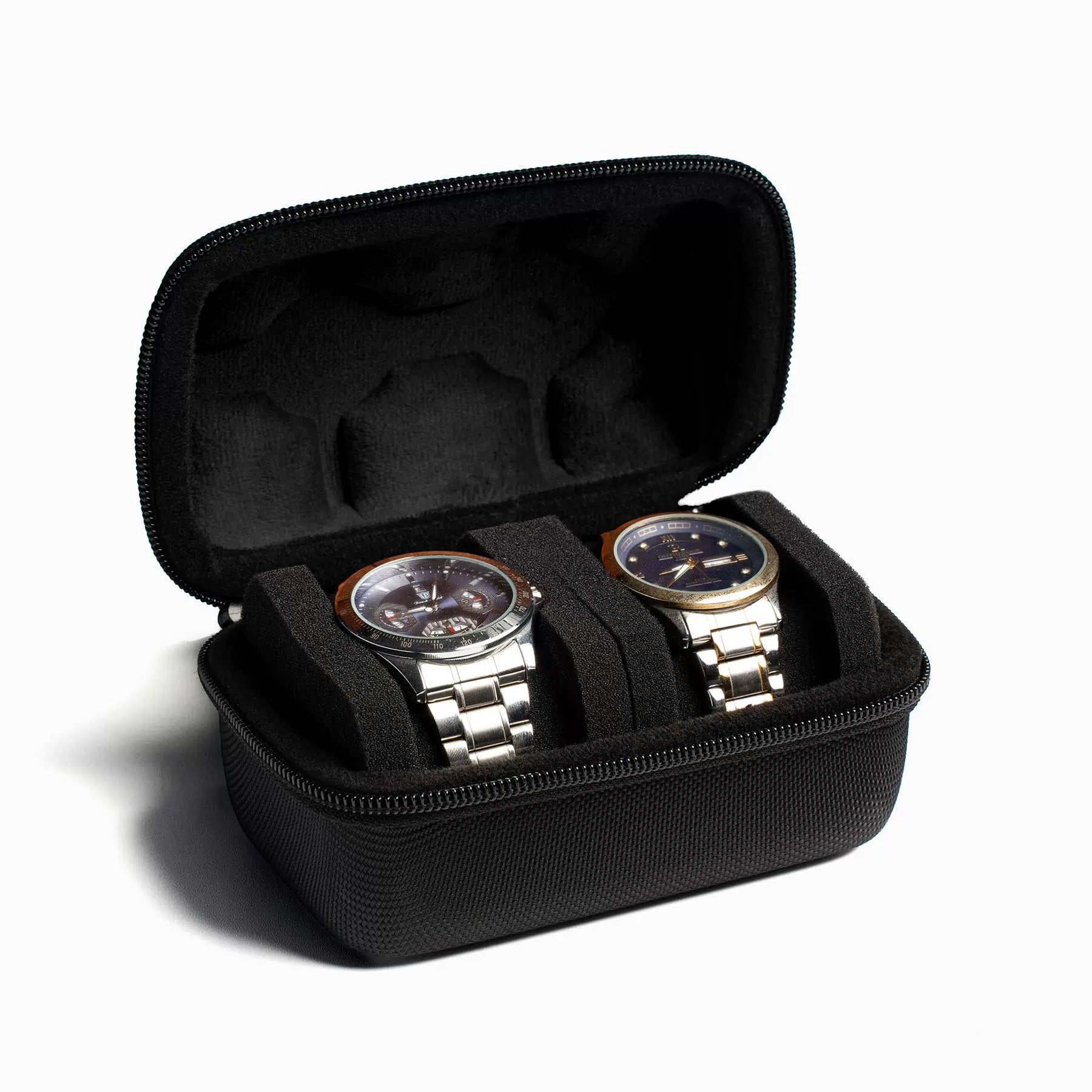 Fabric Watch box Watch protection box Travel portable multi-grid anti-friction pressure-resistant