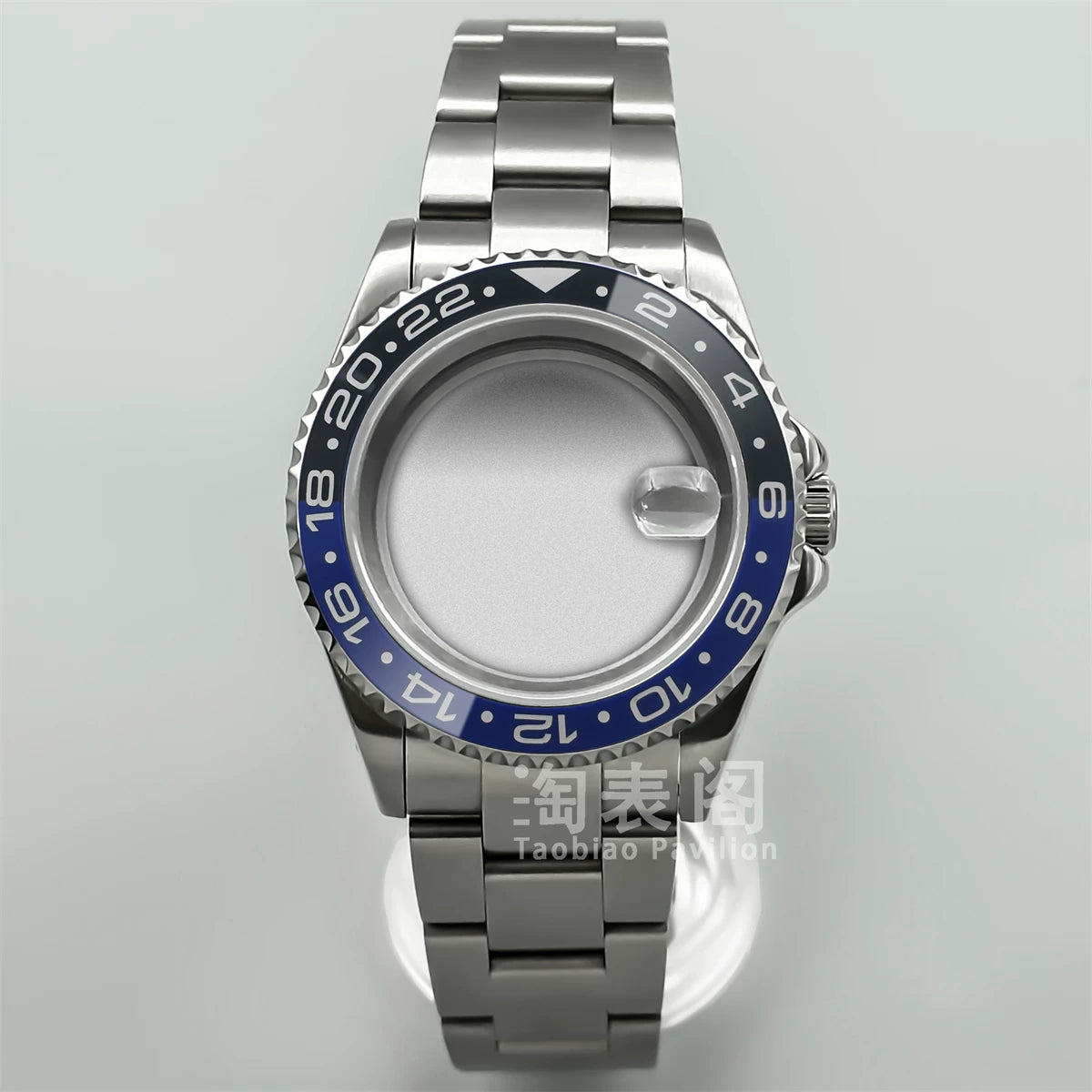 Modified Submariner Case 36mm/38mm GMT Case ceramic bezel sapphire glass for NH35 34 36 38 Etc movement