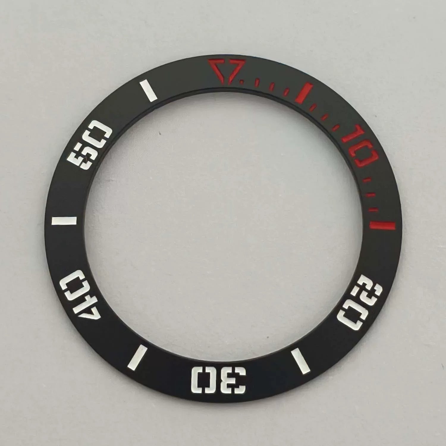 Samurai Bezel Insert digital striped aluminum Prospex Compass outer diameter 40mm inner diameter 31.5mm thickness 1.4mm