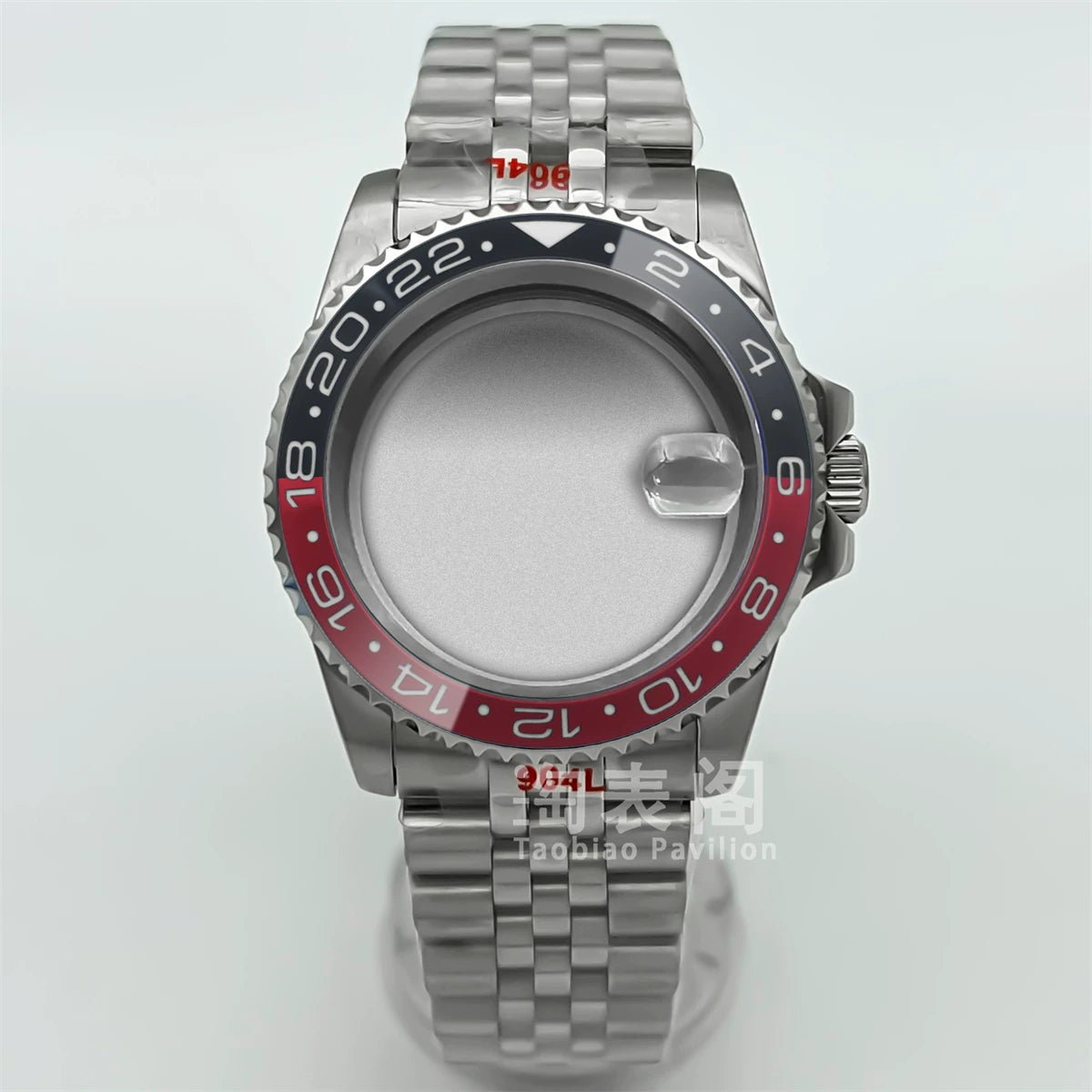 Modified Submariner Case 36mm/38mm GMT Case ceramic bezel sapphire glass for NH35 34 36 38 Etc movement