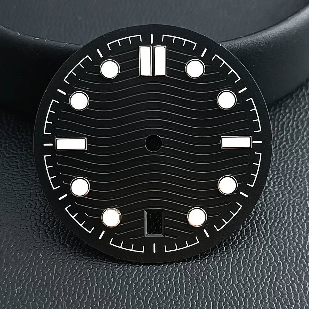 31.8mm Seamaster 300 Green luminous dial fits NH35/NH36 movements custom logos