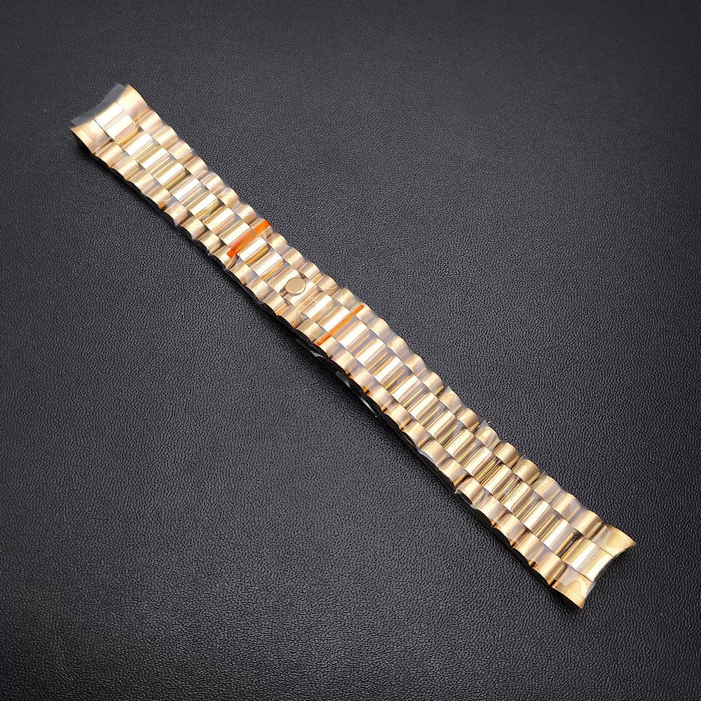 MIyota 8285 watch case Smooth bezel fluted diamond sapphire 316 stainless steel 31mm dial 10ATM