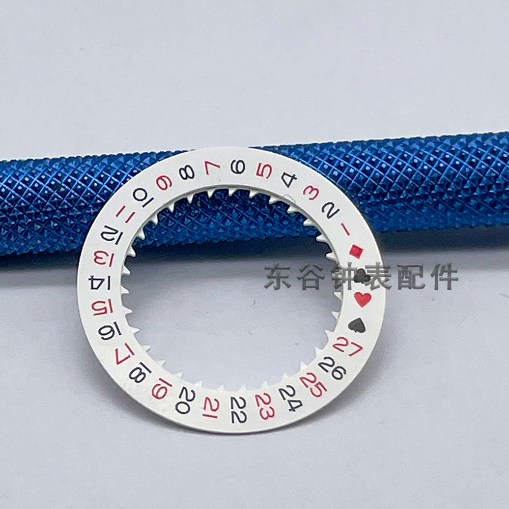 NH34 NH35 movement calendar disc night disc Calendar wheel 3 /3.8 crown position red yellow black grey green blue luminous